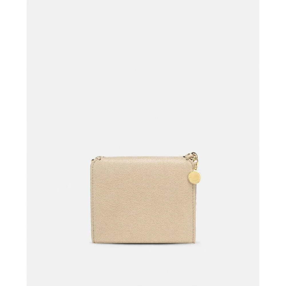Stella McCartney Women's Wallet Bag Small Flap Beige 431000-W9955-6875